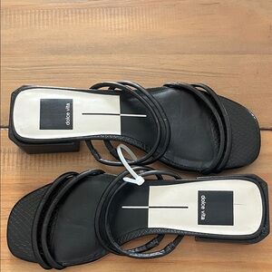 Dolce Vita Black Strappy Heels